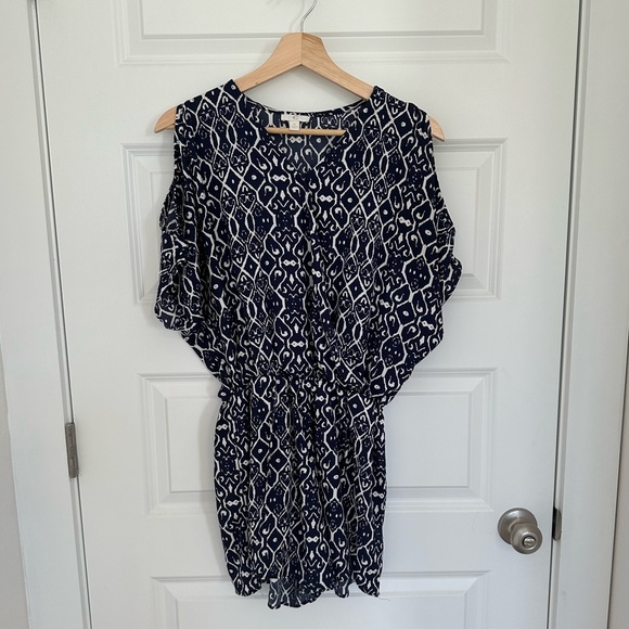 Charming Charlie blue romper - Picture 1 of 10
